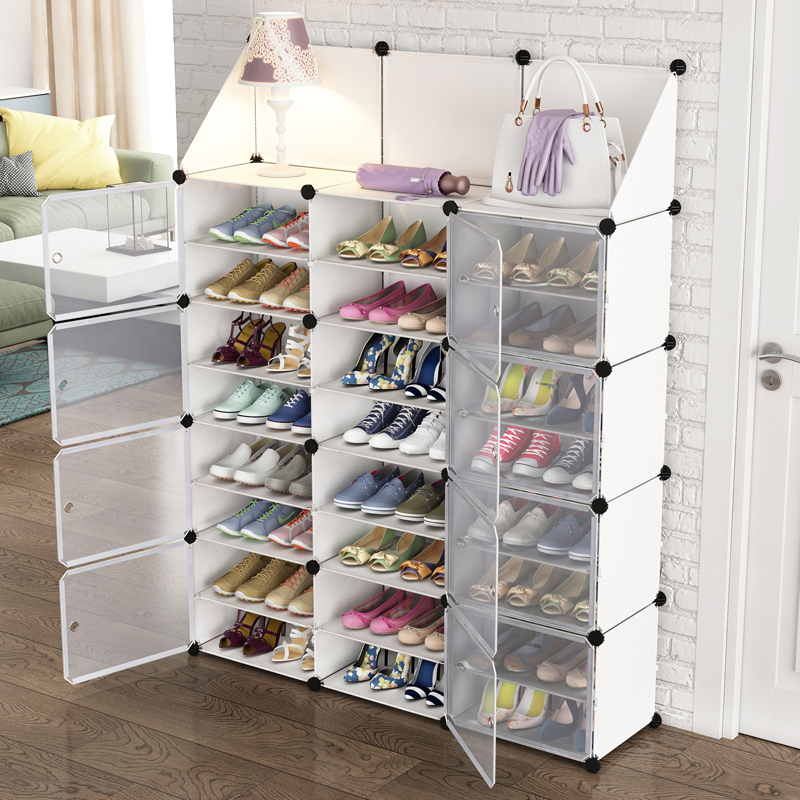 Thickened Shoe Box Plastic Mesh Red Multilayer Containing Box Putting Shoes Transparent Shoe Rack Release Shoe Box Drawer of the Drawer Containing theorizer