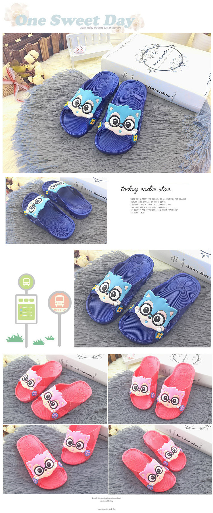 Chaussons enfants en autre pour été - semelle plastique - Ref 1003698 Image 40