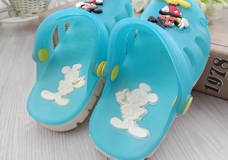 Pantoufles enfants en autre pour été - semelle caoutchouc - Ref 986974 Image 89