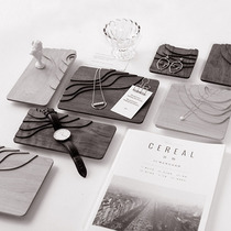 Cement tray silicone mold Polygon creative design Cement concrete jewelry aromatherapy easy-to-remove mold