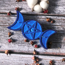 Creative star moon shape candle mold color pentagram birthday candle party decoration food grade silicone mold