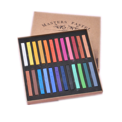 Soft clay clay Marley color pink powder solid watercolor 12-color student beginners hand-painted art painting powder cake