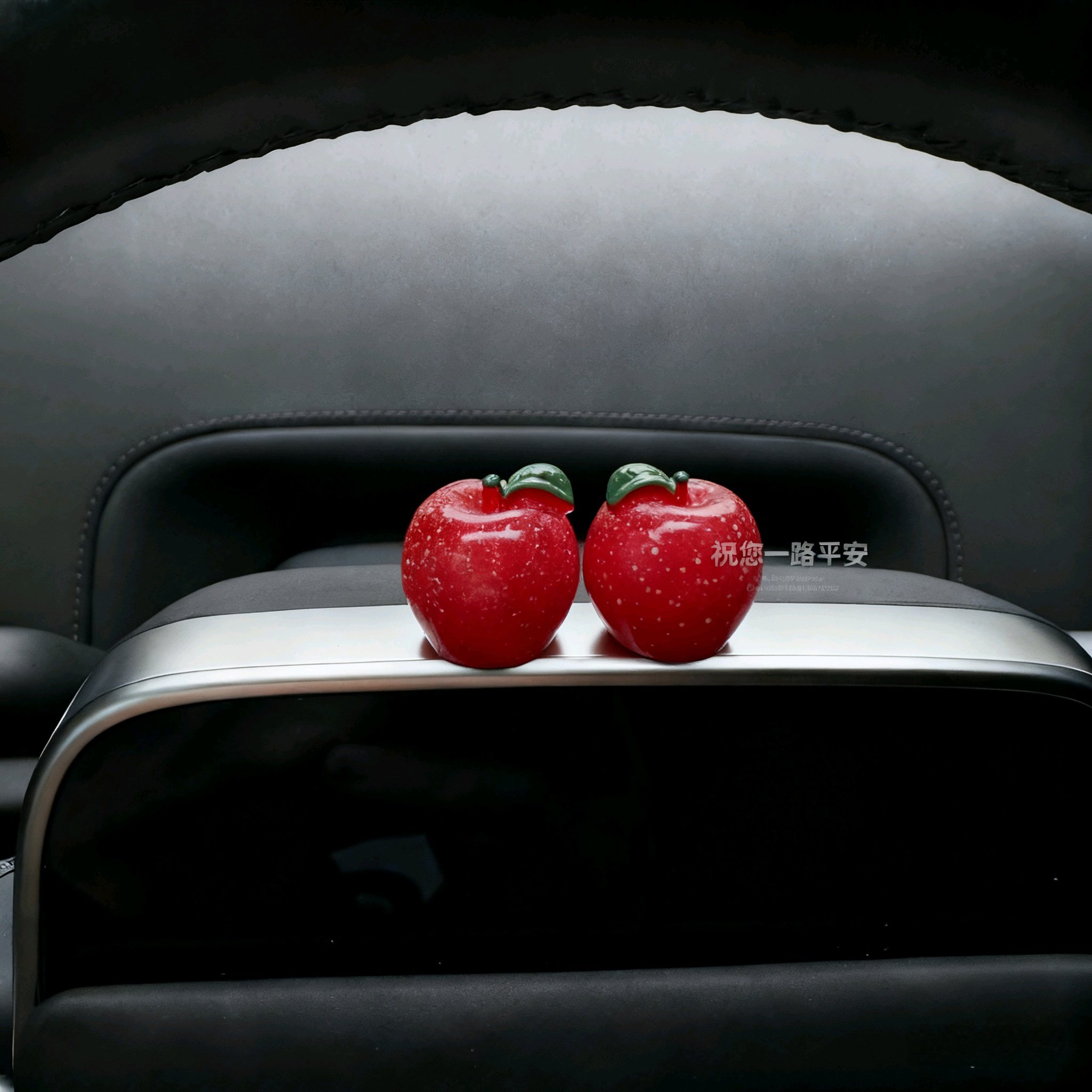 Little Apple Car Interior Ornaments 2025 New Model Dashboard Decorations Peace and Joy Mini Exquisite Ornaments