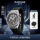 Rarone Renault Gemini Watch Мужские полые автоматические механические часы Деловые часы Подарок для студентов и взрослых mini 0