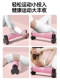 Solid Foam Roller Wall-Mounted Suction Cup Holder Foam Roller Muscle Relaxation Massage Spiked Roller Fitness Roller Yoga Column