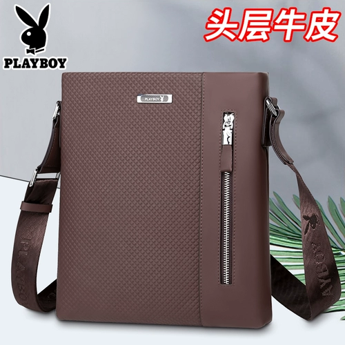 Playboy, кожаная сумка на одно плечо для отдыха, небольшая сумка