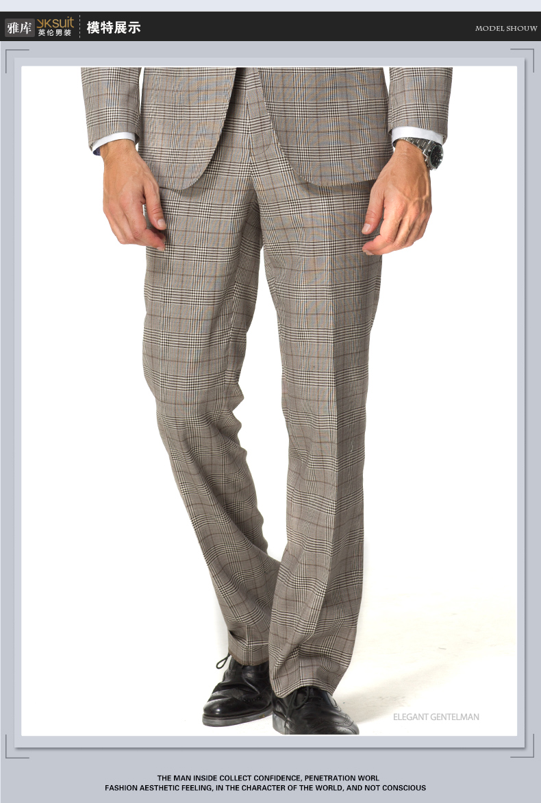 Costume homme YKSUIT Laine 100% pour automne - Ref 1562437 Image 12