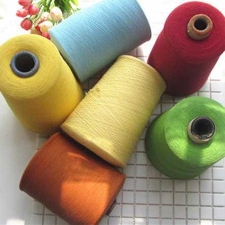  High-Elastic Cotton Yarn, Single Strand in a Tube, 0.5kg Hand-Knitted Sock Yarn, Combed Cotton Single Strand Spandex Yarn