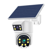 Police Solar Camera 4G Monitor Outdoor No Dead Angle Mobile Phone Remote No Network Outdoor Night Vision