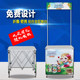 Aluminum alloy promotion table display stand folding mobile promotion table portable tasting advertising table enrollment consultation table exhibition stand