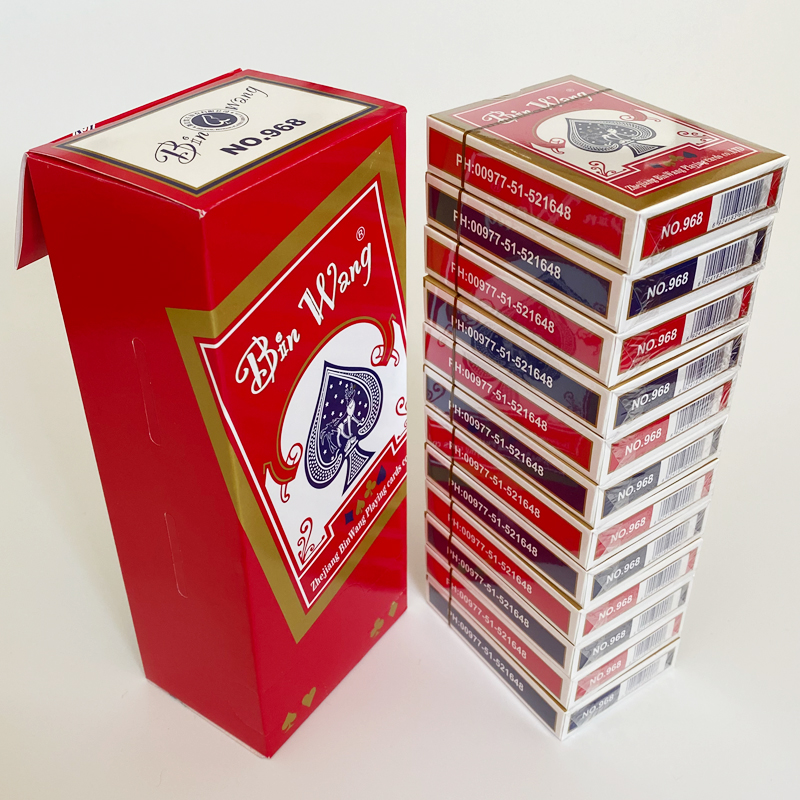 Bingo NO 98 Little Bee Playing Cards NO968 Carriage Poker Wide Card Creativity Imported Paper Blue Core Cards