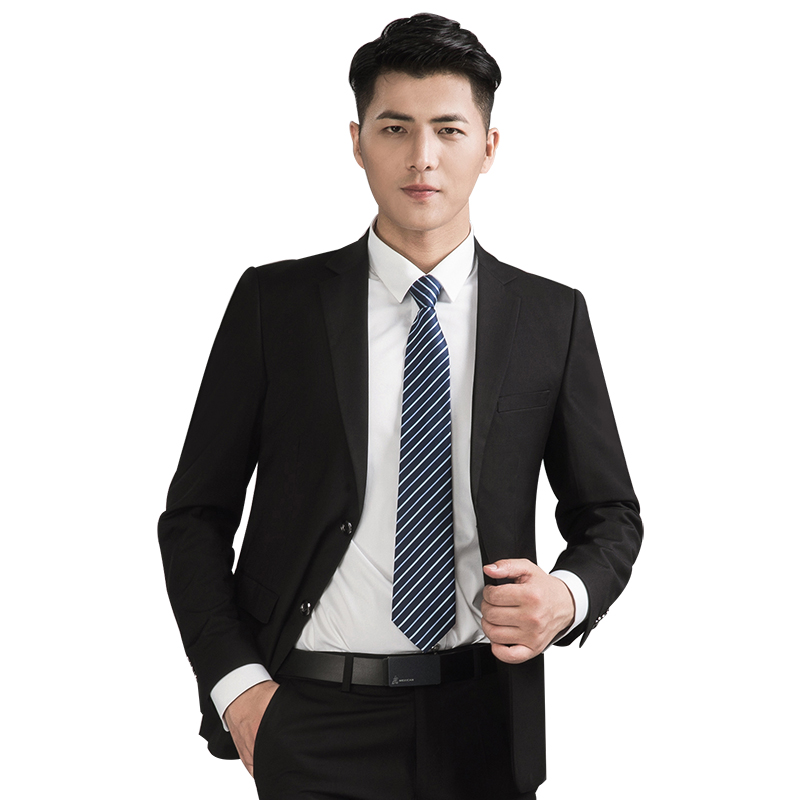 Western suit suit men's business fit suit men's comfortable and slightly elastic casual suit suit