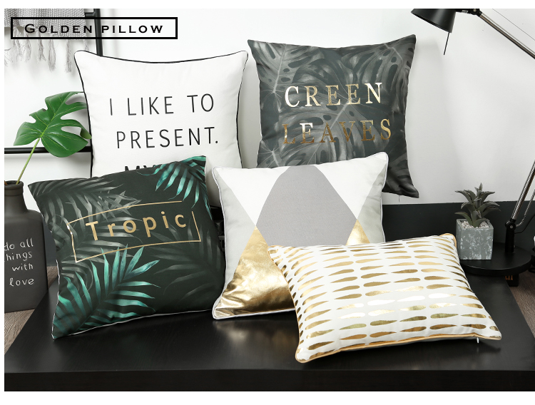 Gối in gió Bắc Âu lưới sofa đỏ gối chữ vuông giường đệm xe gối không lõi đệm lót ghế tựa lưng