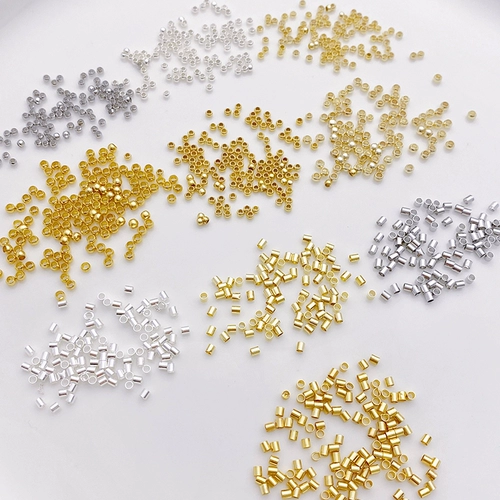 14-каратное позолоченное сохраняющее цвет позиционирующее кольцо, закрывающая пряжка, позиционирующие бусины ручной работы, сделай сам, фиксированная проволока, аксессуары для ручного ожерелья, 100 шт.