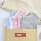 5 đôi vớ nữ vớ cotton Nhật Bản nông miệng rắn màu nữ khử mùi kích thước lớn vớ nữ mùa hè vớ thuyền nữ - Vớ sợi tre