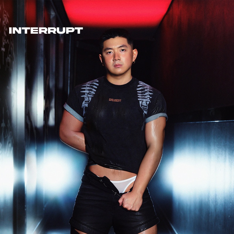 Interruptxpotent Limited Edition T-Shirt, Magazine Print, Heavy Cotton, Sand-Washed and Distressed