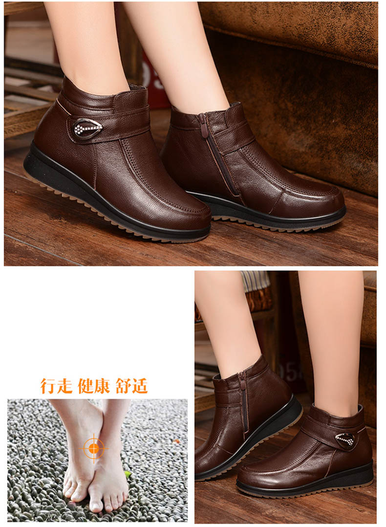 Bottes hiver pour femme      en Polyurethane - Ref 3248538 Image 9