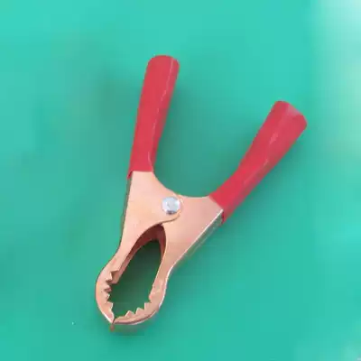 Pure copper battery clip alligator clip copper-plated battery clip large battery clip large battery clip cable battery clip