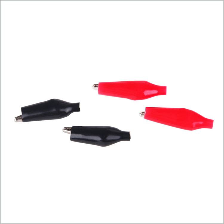 Red Black Power Clip Red Black Crocodile Clip Repair Power Supply Table Use Self Weldable Repair Power Cord