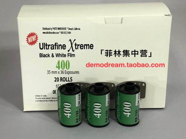 ultrafine British xtreme400 black and white 135 film ilford Ilford pan400 new 2023