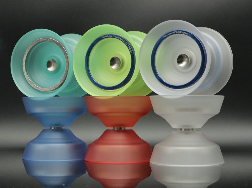 Yo-yo Flame Lord Empire yo-yo 4A-ball titanium alloy Pacifier Titanium Ring PC Offline Fancy-Taobao