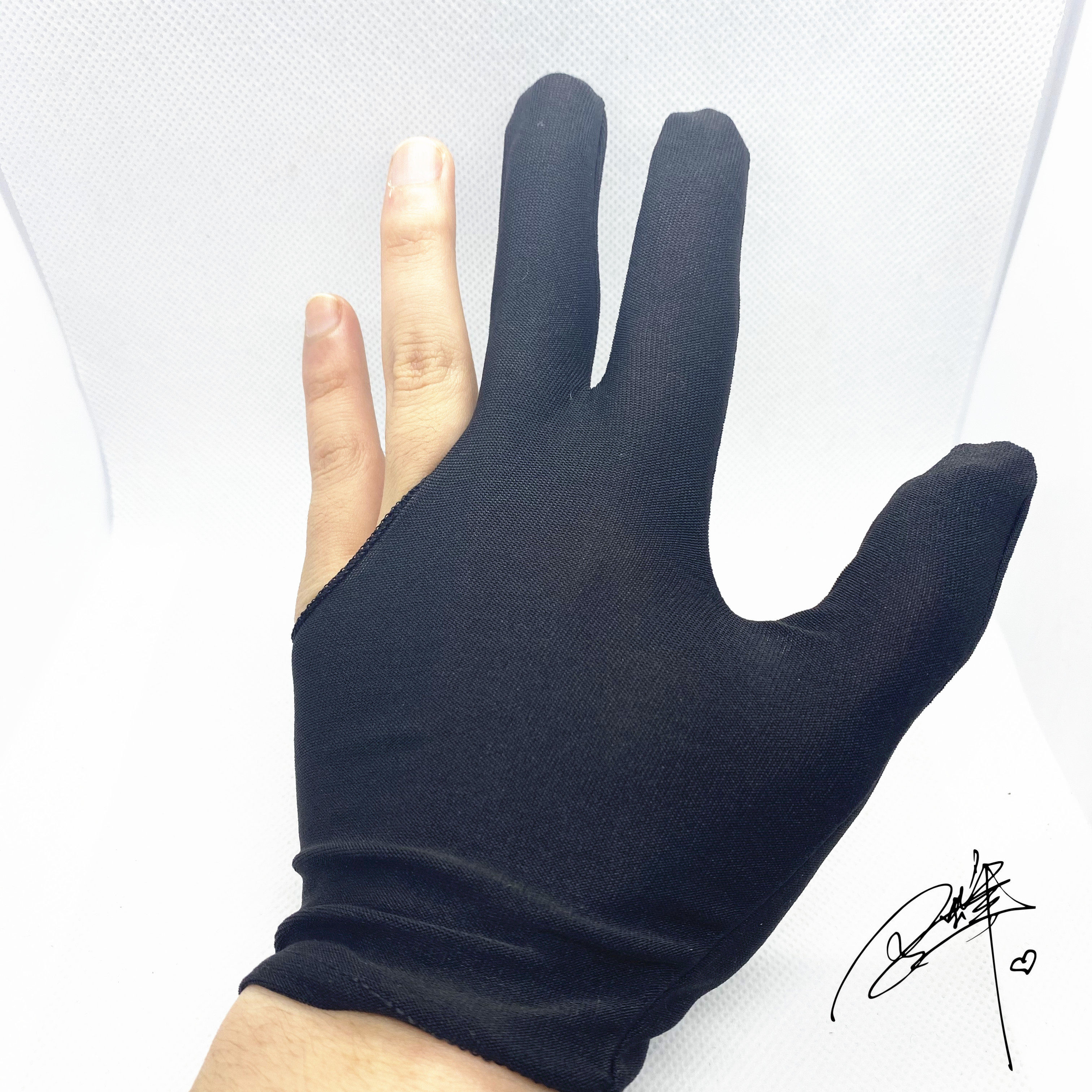 Yoyo Gloves Gloves Gloves Yoyo Professional Accessories Surrounding Black Three Fingers