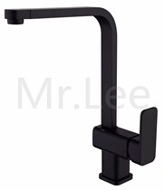 All copper watermark black paint rotatable kitchen faucet