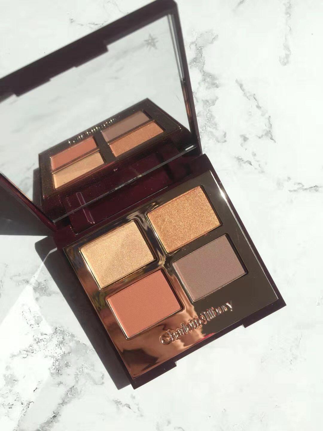 Spot CT CharlotteTilbury Four color limited eye shadow disc Asia limited face integrated disc