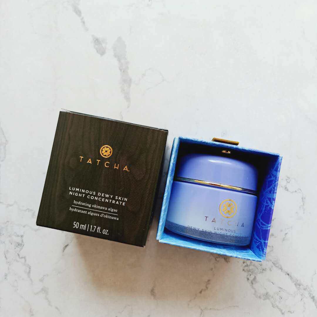 Spot Tatcha DewySkinNightConcentrate Moisturizing Brightening Night Essence Night Cream 50ml