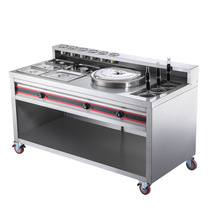 1 5 m Increase electric cattle miscellaneous car stainless steel set for multifunctional commercial gas snack car gas order to be electric hot