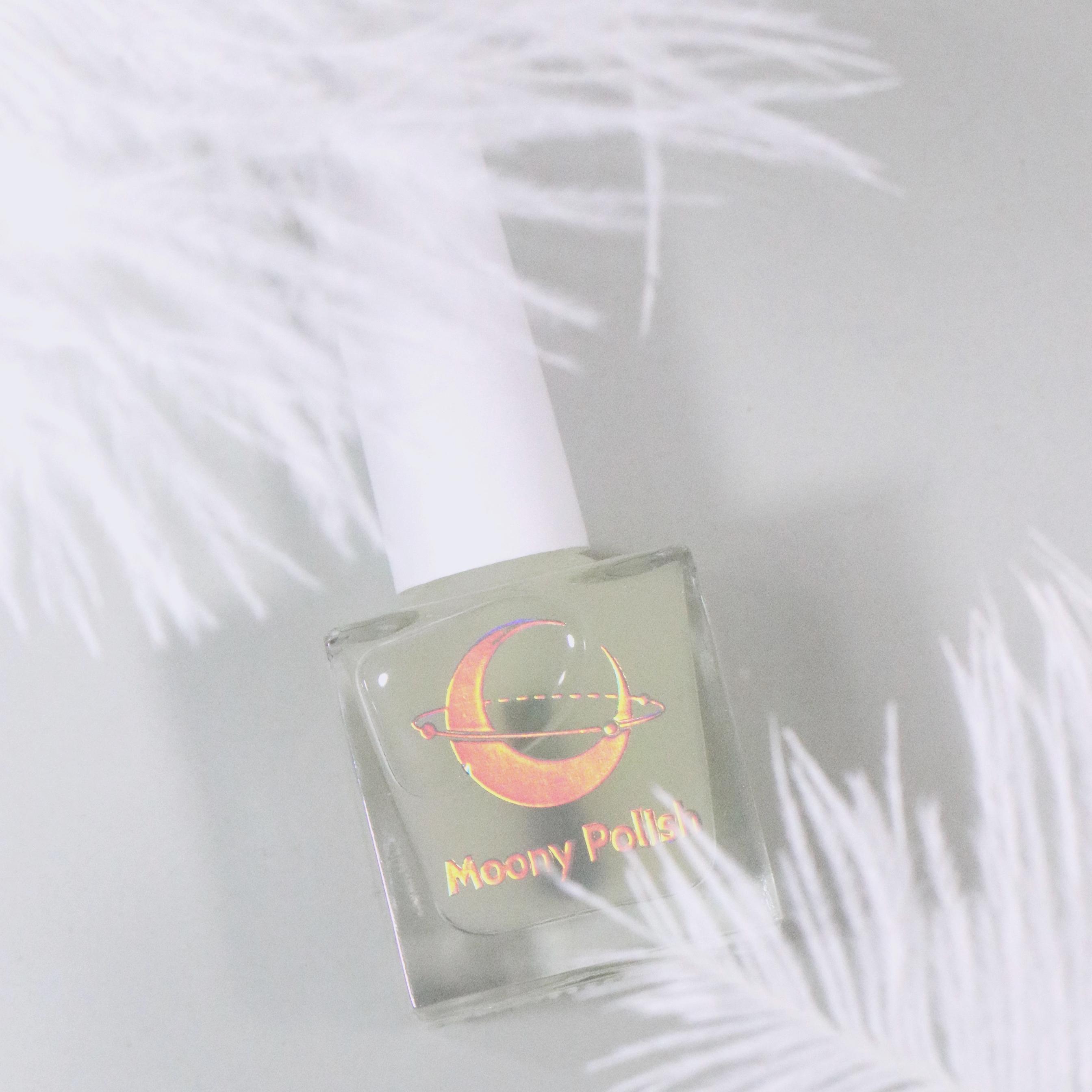 Moony Polish avocado base oil net red transparent waterproof long-lasting non-peelable nail polish moon nails