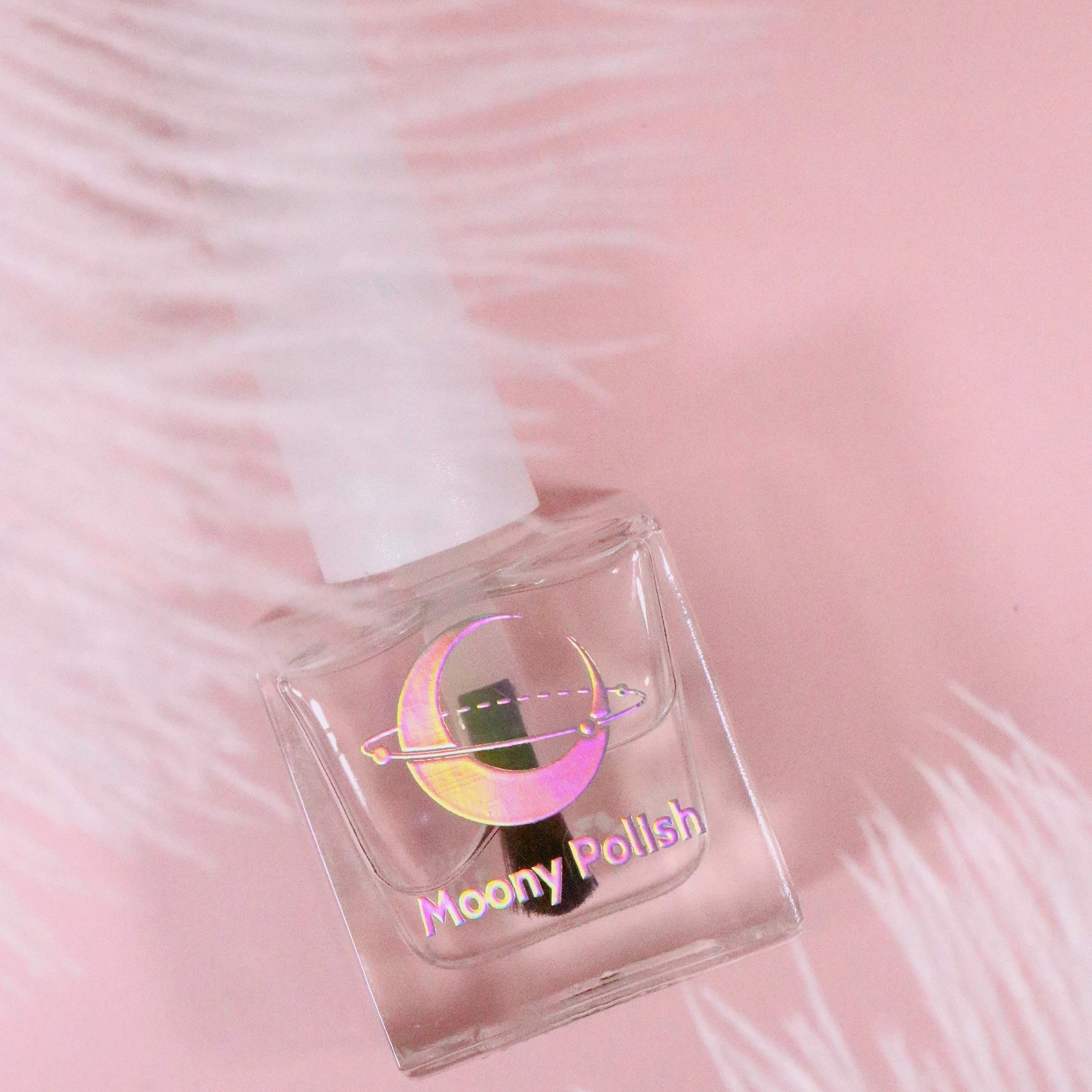 Moony Polish quick-drying bright oil top oil transparent waterproof long-lasting non-peelable nail polish moon nail polish