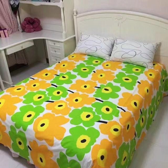 老粗布床单/枕套 纯棉加厚双人被单全棉四季布1.5米1.8m2.0床
