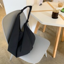 LIL CHER Korean version of casual zipper messenger bag womens simple large capacity shoulder bag trend wild messenger bag