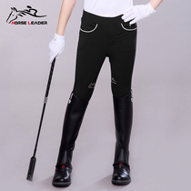 Childrens equestrian pants thin summer breathable silicone non-slip high elastic comfortable perspiration quick-drying male and female equestrian riding breeches