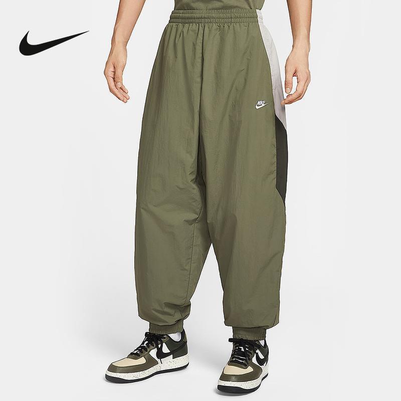 Nike Men's Pants 2025 Autumn New Casual Loose Woven Windproof Sports Pants Hq6115-222 Nike Men's Pants 2025 Autumn New Casual Loose Woven Windproof Sports Pants Hq6115-222