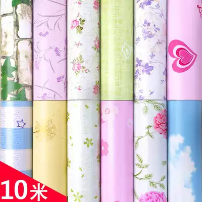 PVC self-adhesive thick wallpaper warm wallpaper bedroom living room wedding room wallpaper student dormitory wardrobe refurbished wall stickers
