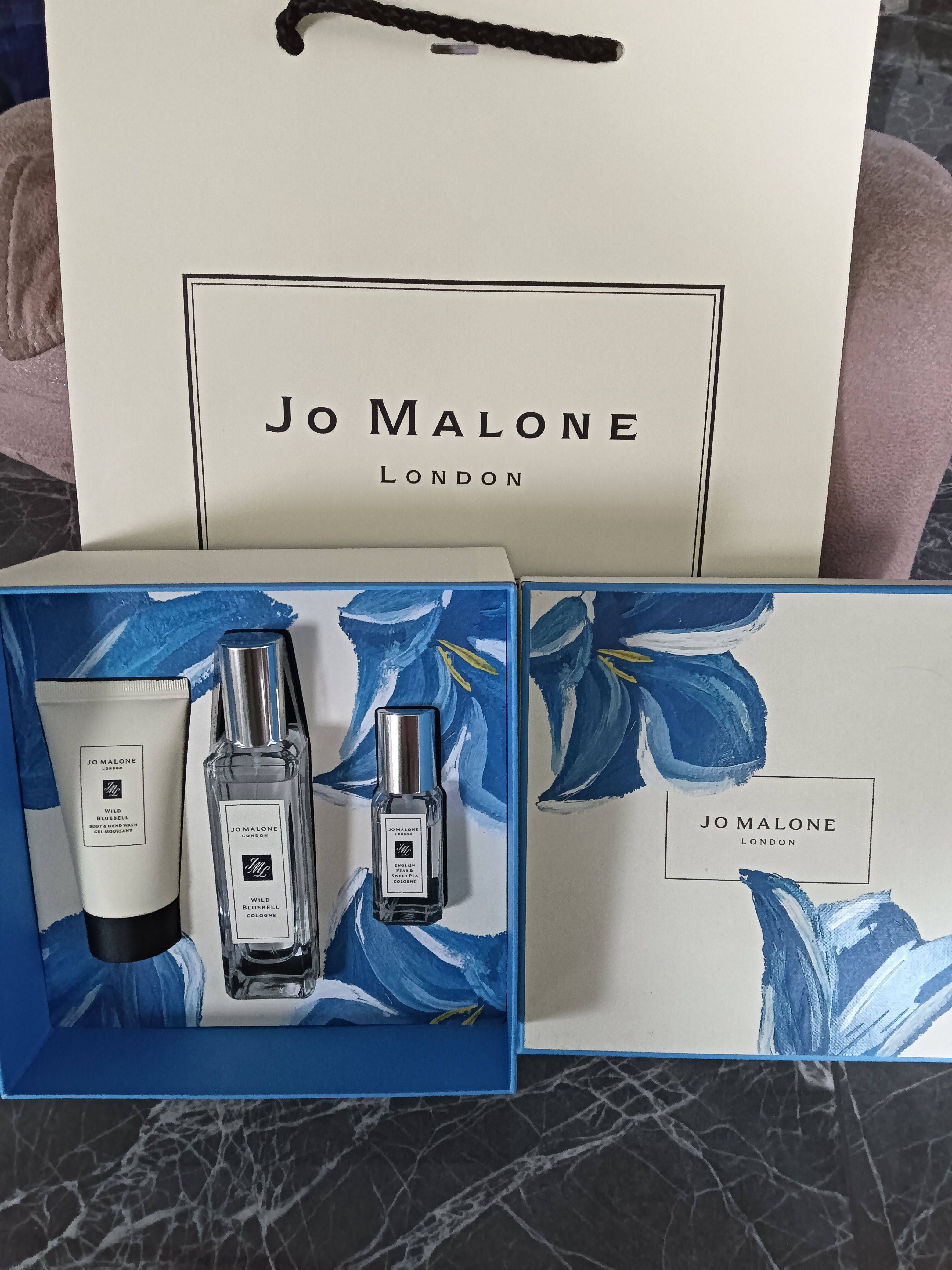 Jo malone bluebell gift set: refreshing fragrance meets luxurious 