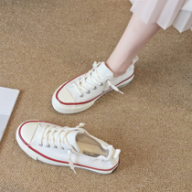 The new summer women's shoes for women's canvas shoes in the small white shoes