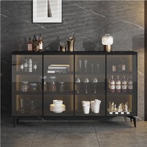 Willpower minimalist dining side cabinet glass door living-room wine cabinet simple home modern small family style Hyun Guan Cabinet Door Hall Cabinet