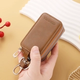 Ключница, вместительные и большые ключи от машины, универсальная сумка-органайзер, защитный чехол, 2025 года, новая коллекция, из натуральной кожи