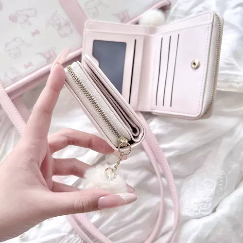 Оригинальный дизайнерский милый маленький бумажник, короткий антимагнитный кошелек, защитная сумка, картхолдер