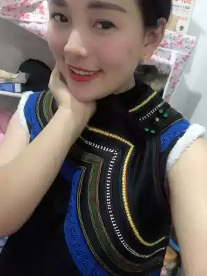 Yi retro style handmade women's waistcoat classic fashion timeless wild style