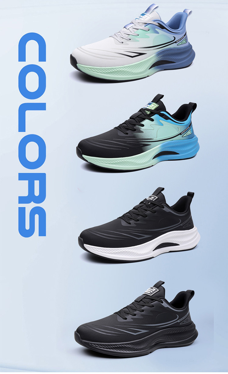 Mens Lightweight Breathable Mesh Running Shoes For Sports_voghion.com