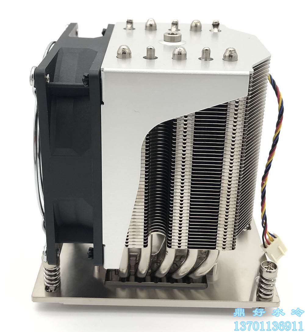 Tripod good water cooling 4U AMD EPYC Xiaolong SP3 TR4 STRX4 5 heat pipe ultramicro server radiator