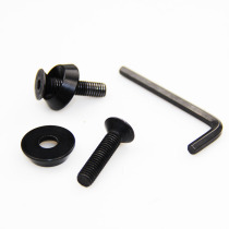 Black hunter gasket screw American anti-curved Lingyun Lingfeng hardware Outdoor archery equipment accessories Bow and arrow equipment