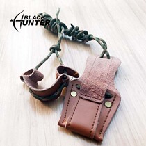 Winding rope outdoor competition Traditional American anti-curved bow and arrow Bow rope accessories Cowhide durable and convenient shooting archery