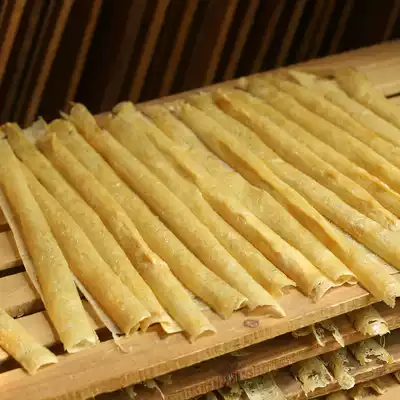 Jinggangshan Soymilk upper paste Tube Soymilk skin Tofu skin 500g Special oil soymilk Farmer's homemade yuba