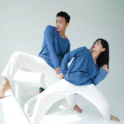 Tu a 1713 modern dance jacket men and women with the same style clothing dance clothing yoga fitness loose casual casual