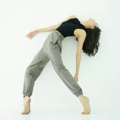 Tu a 1805 modern dance pants men and women with the same style pants blooming pants pants sports lob pants fall gear
